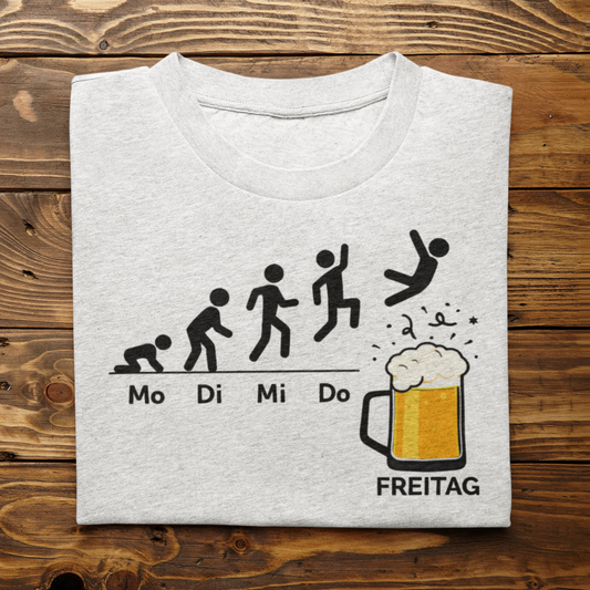 Der Wochen-Countdown - Unisex T-Shirt